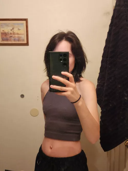 Best part of little titties is no need for a bra