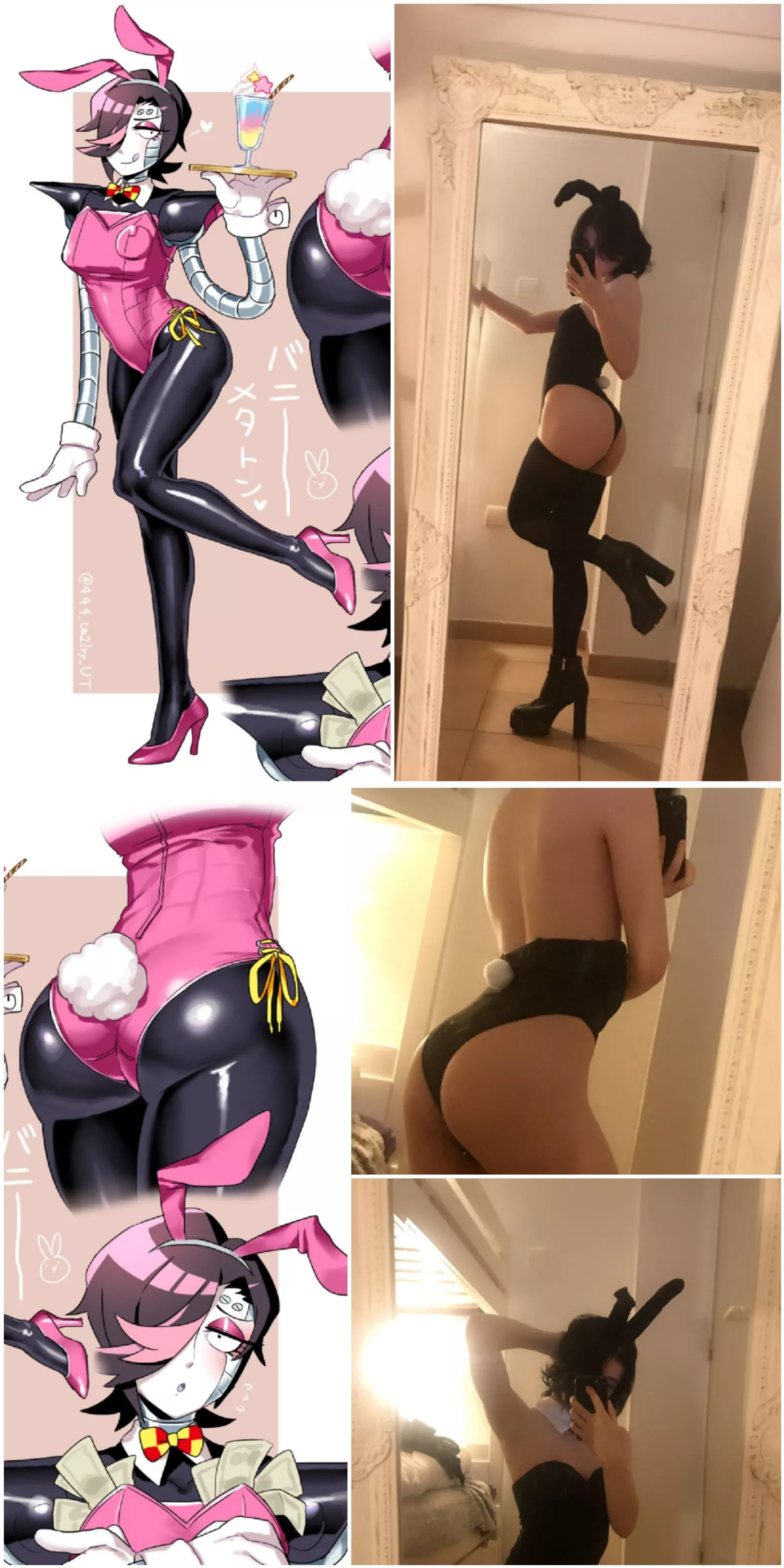 (cosplay) My partner's solution for my [Mettaton] fixation.