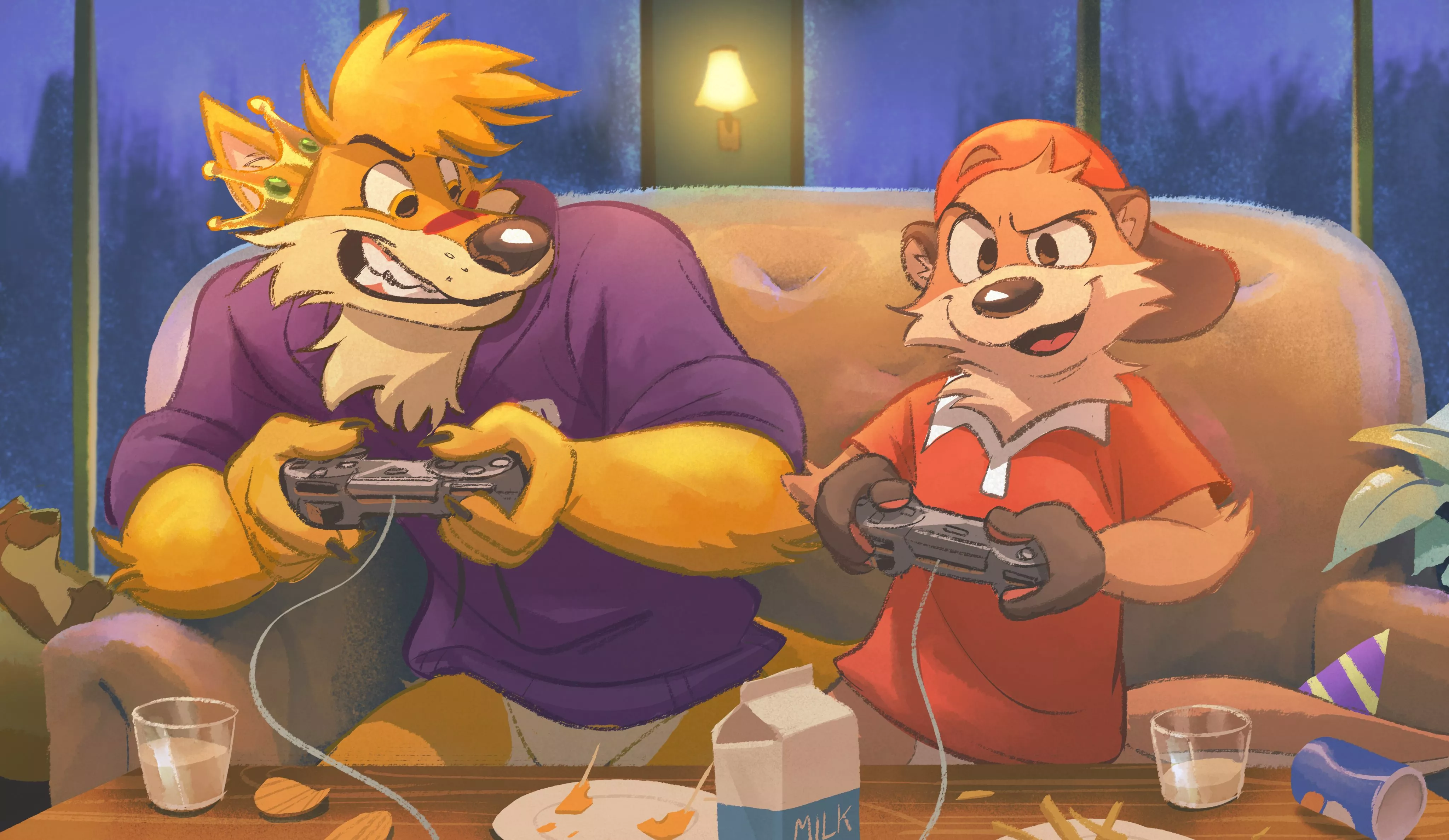 Cozy Night Gaming [Patt Jewanarom]