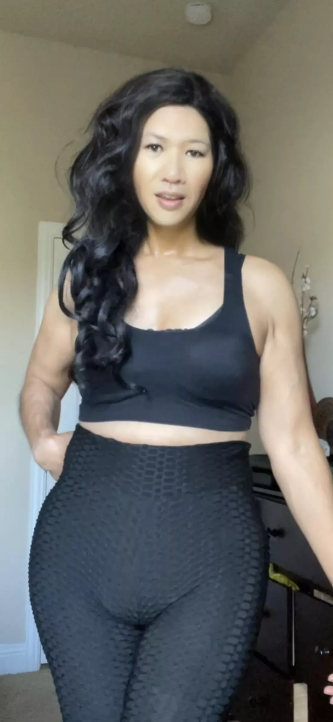 *faceappfilter* so sweaty 😅 shower with me anyone 😜