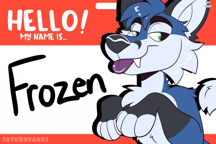 Frozen Nametag 09102022 by Polterbytez (@polterbytez)