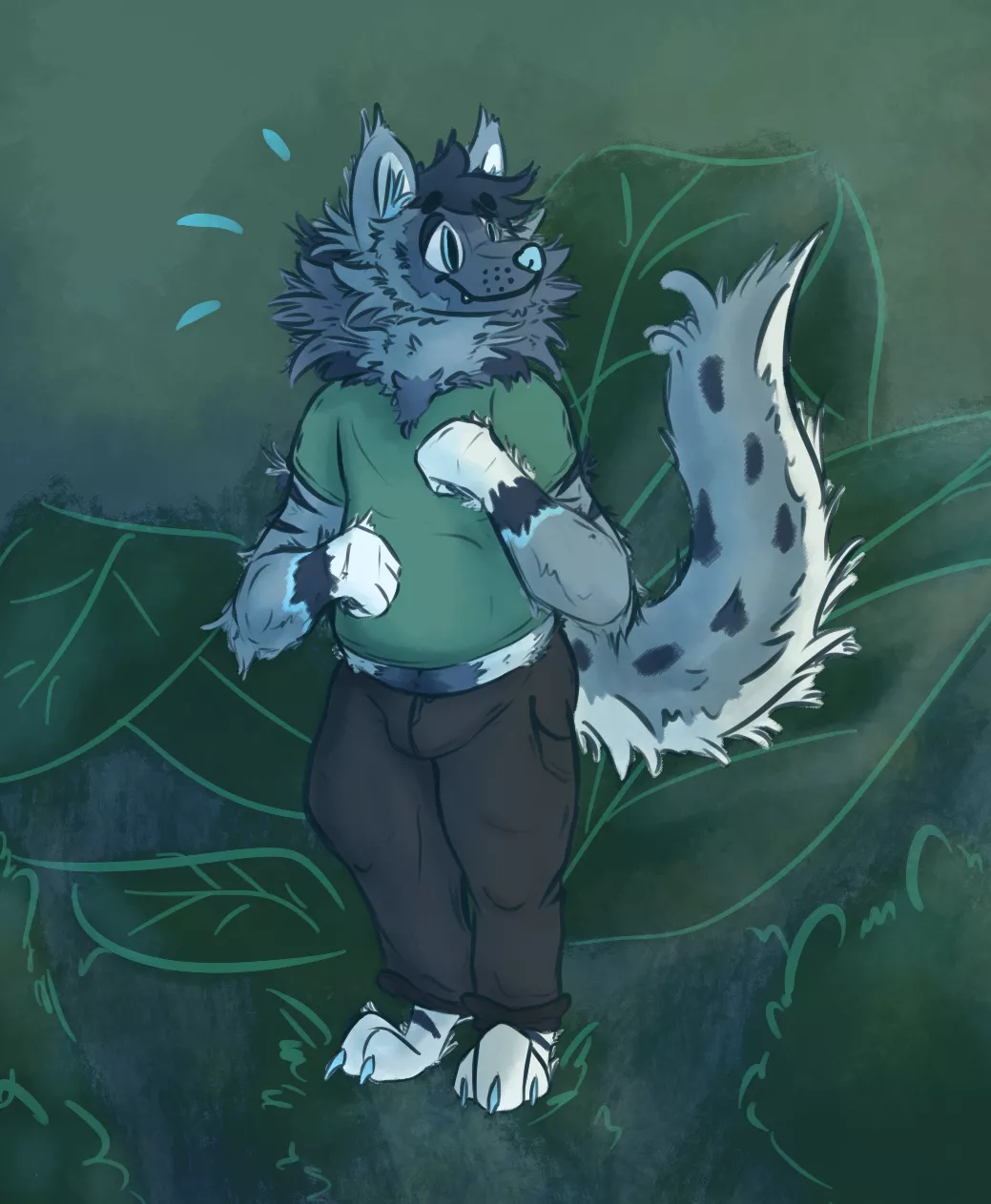 I drew a chubby yeen and I wanted to share it here