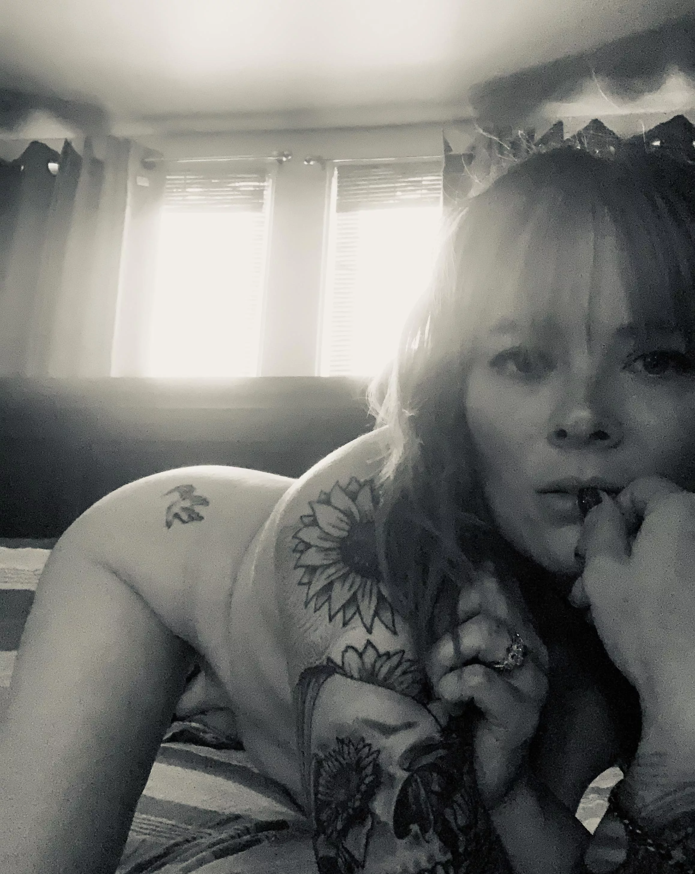 I know that my husband might see this. And I like that. 😈