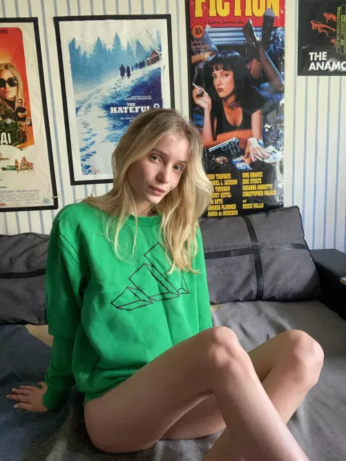 I look innocent, but I never wear any panties