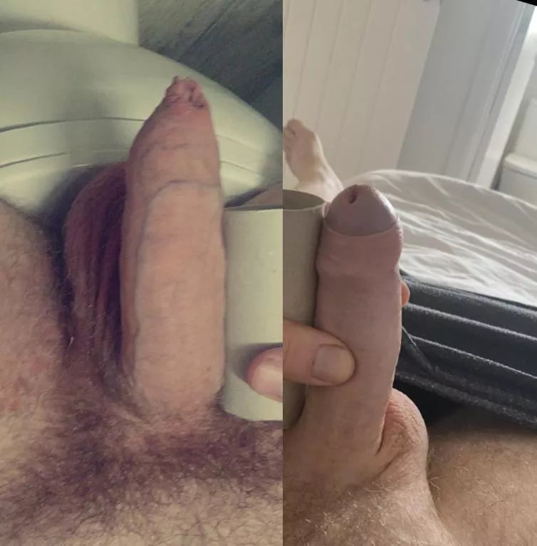 I lost miserably to /u/PolishgGuyKB his softie is bigger than my hard cock and he is only 19 🙈