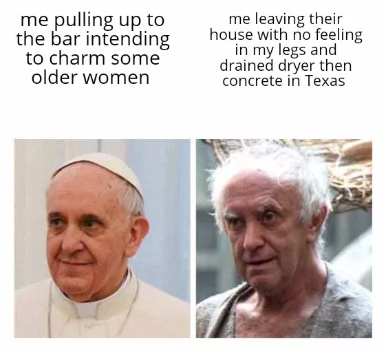 in a good way.... it was a mistake to be so confident🥴