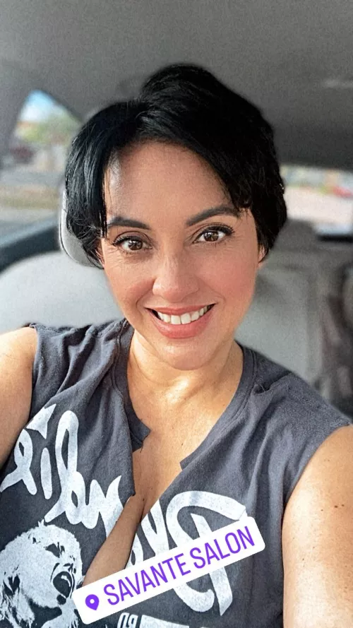 Just a cute lil momma 😘❤️💋