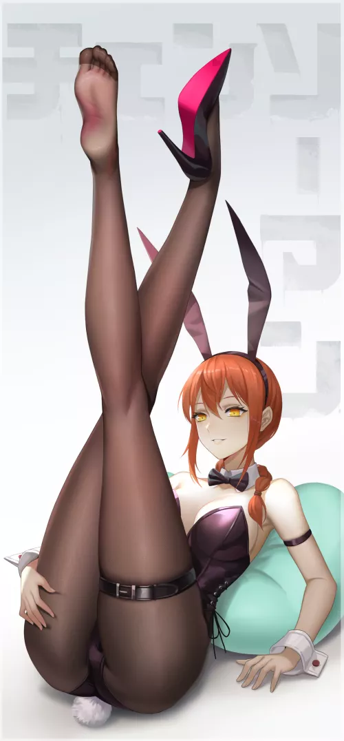 Makima in a bunny custome (by MATO)