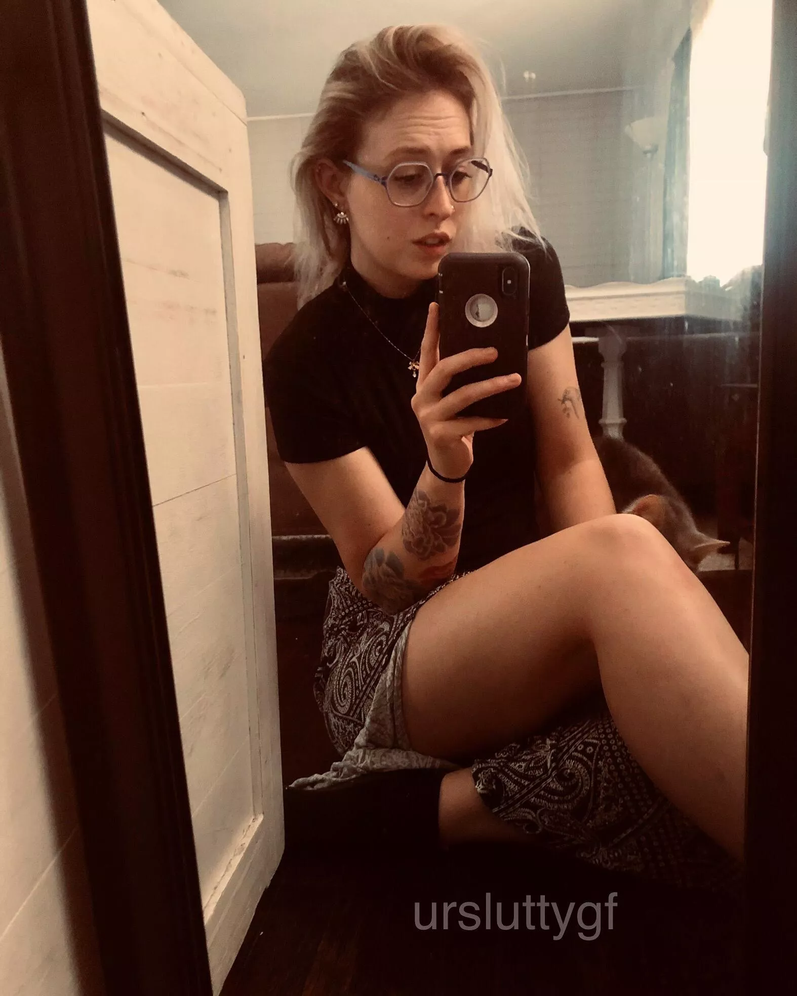 quick selfie before work 🥰