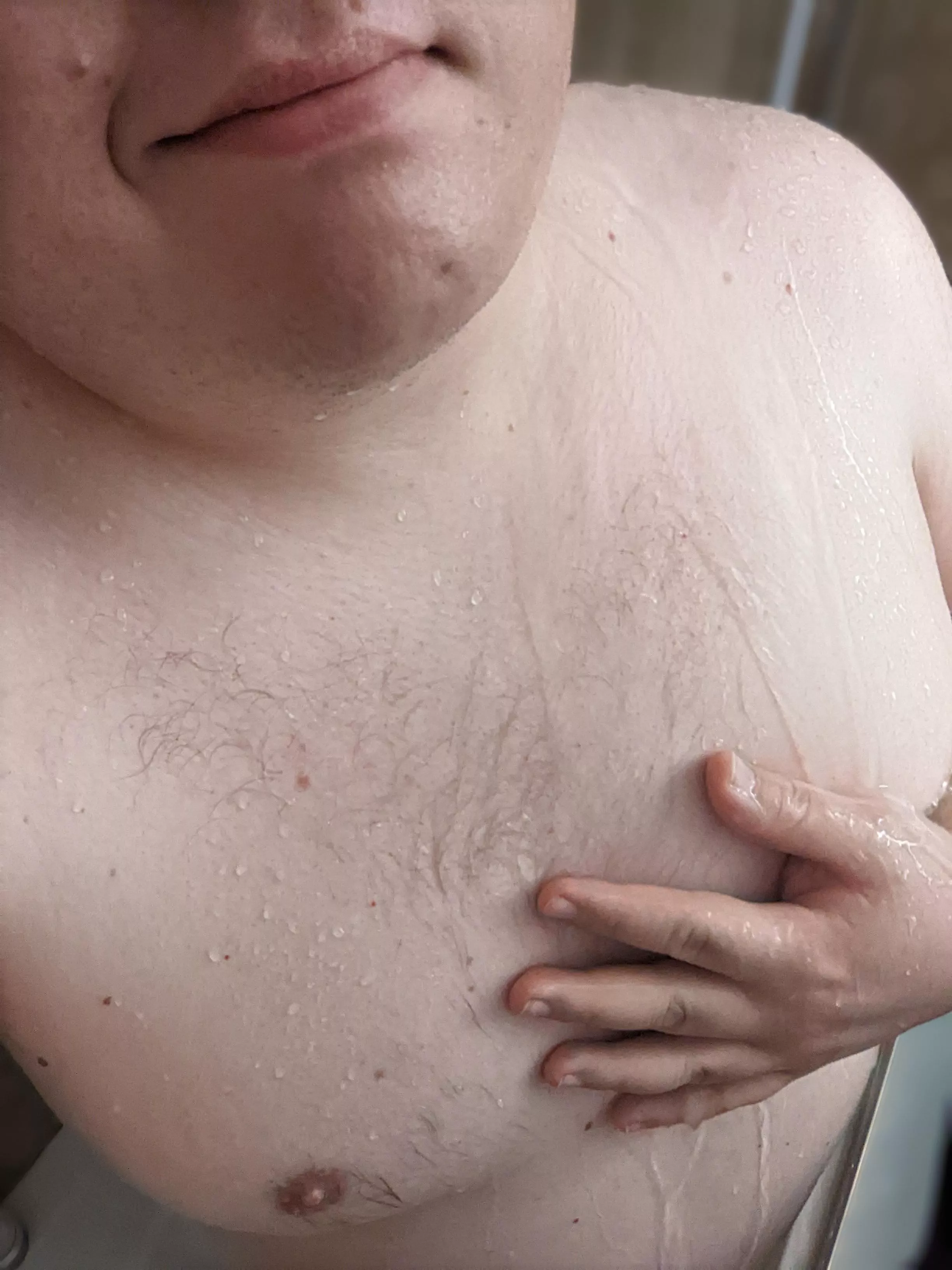 Somebody come join me in the shower on this lazy Sunday morning, and let's get steamy!