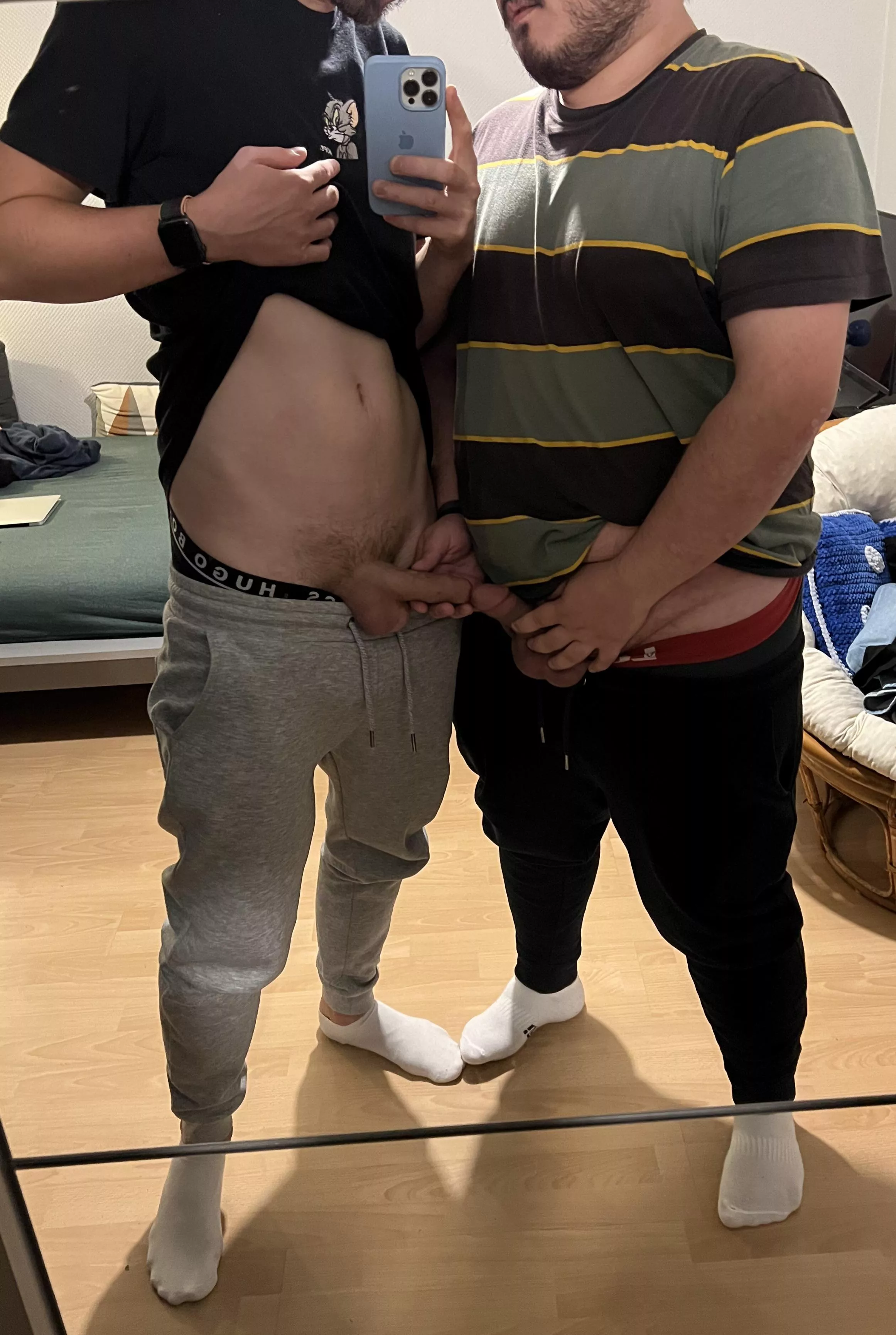 Two dick’s in the room, something may happen 🤯