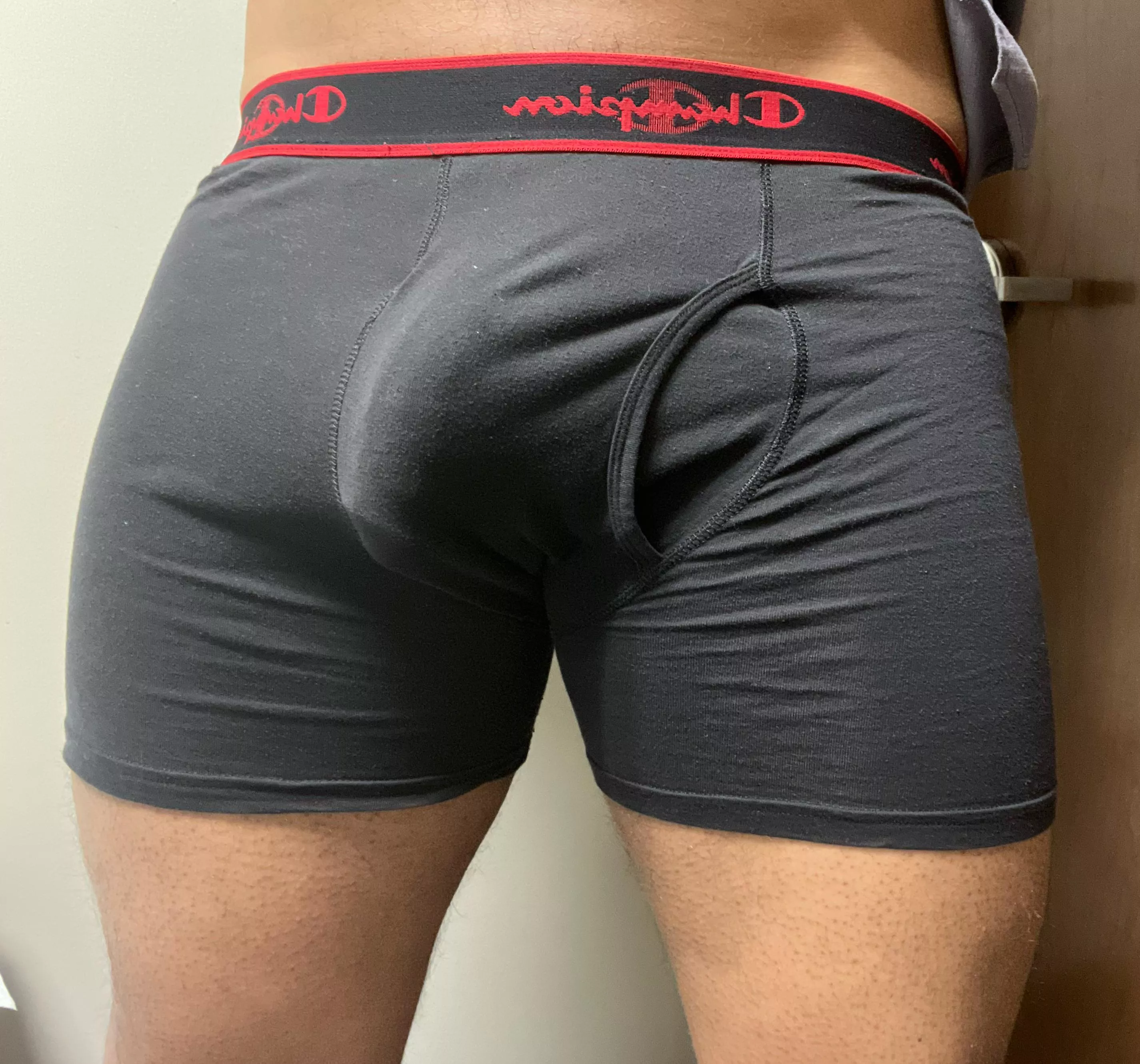 What would you say if you saw this through my scrubs?