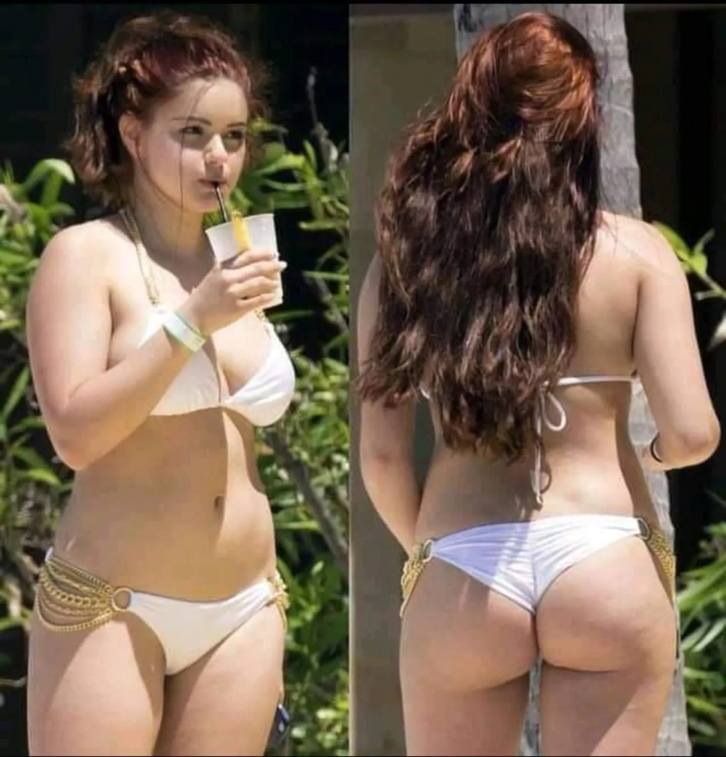 A big thank you to the Redditor who just gave me the most powerful orgasm I’ve ever had from jerking off to Ariel Winter. It was so strong I shot my cum all over my own face and into my open mouth as I was moaning