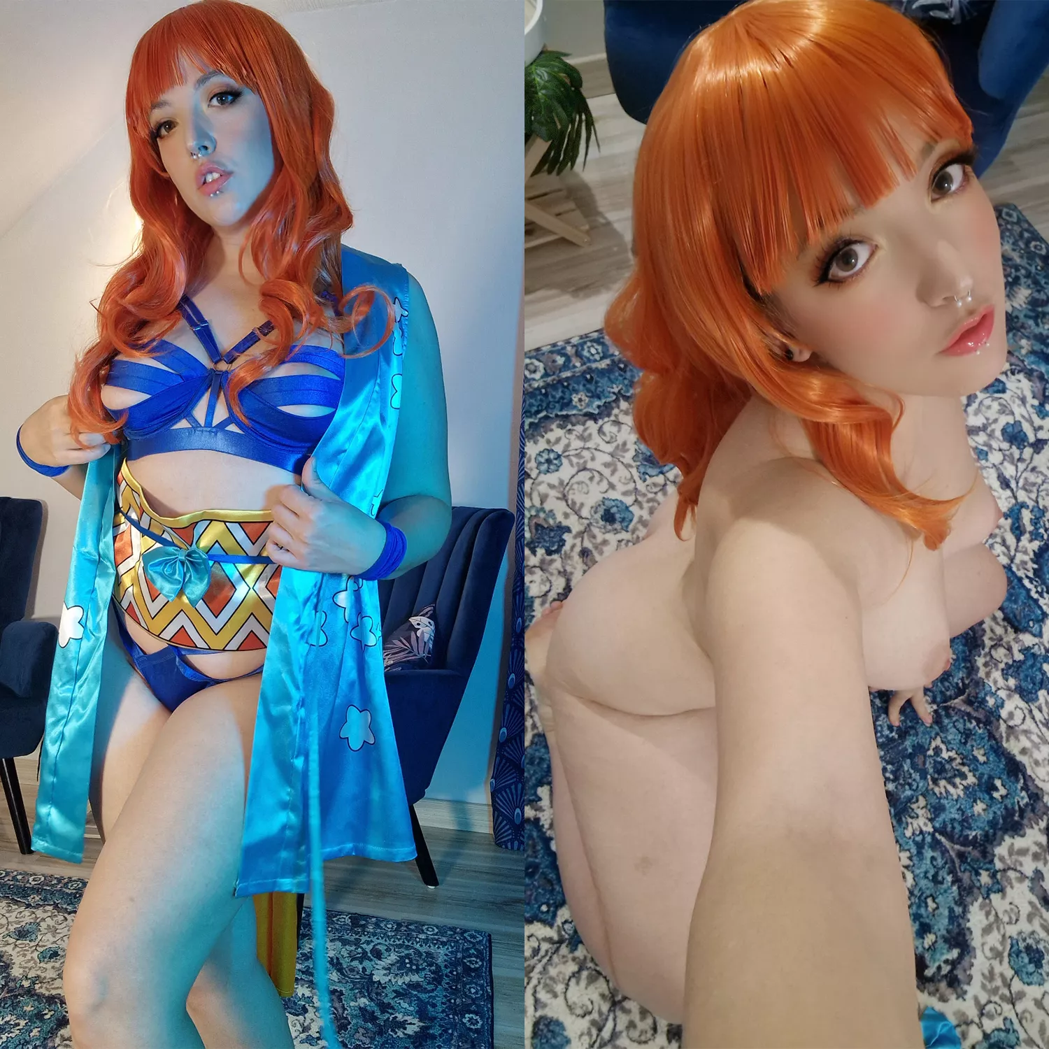 🍹 EroCosplay - Nami Swan - One Piece arc Wano 🍹 - ON/OFF by u/daphnee_lecerf
