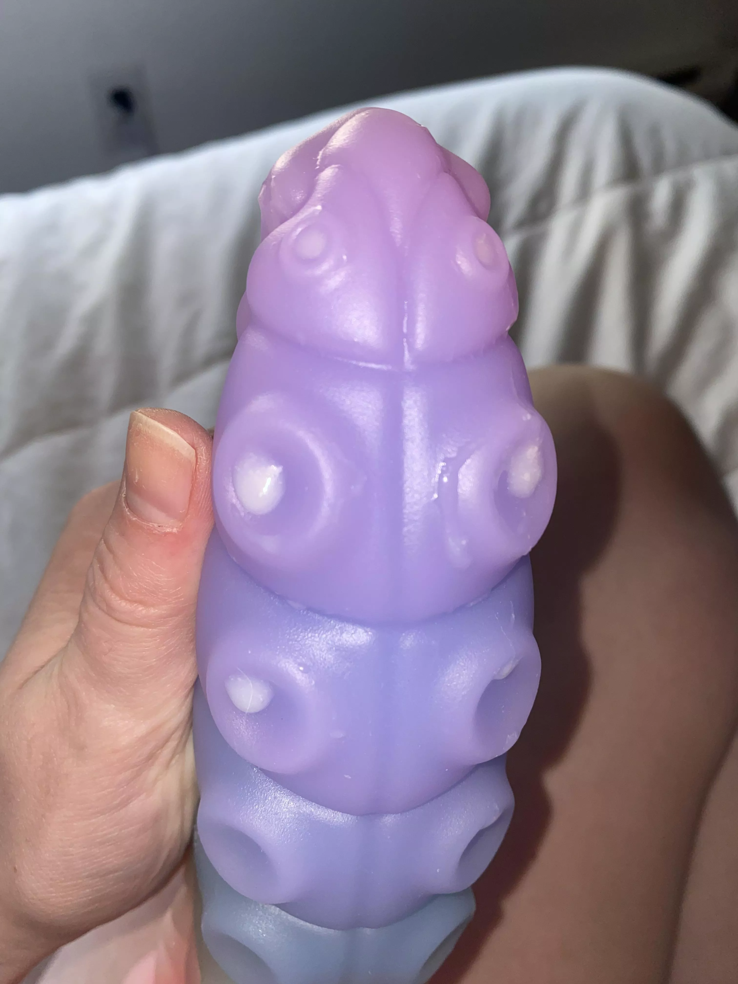 Grick collects your cream in its tiny holes 🤤🥵 by Wandering Bard Toys