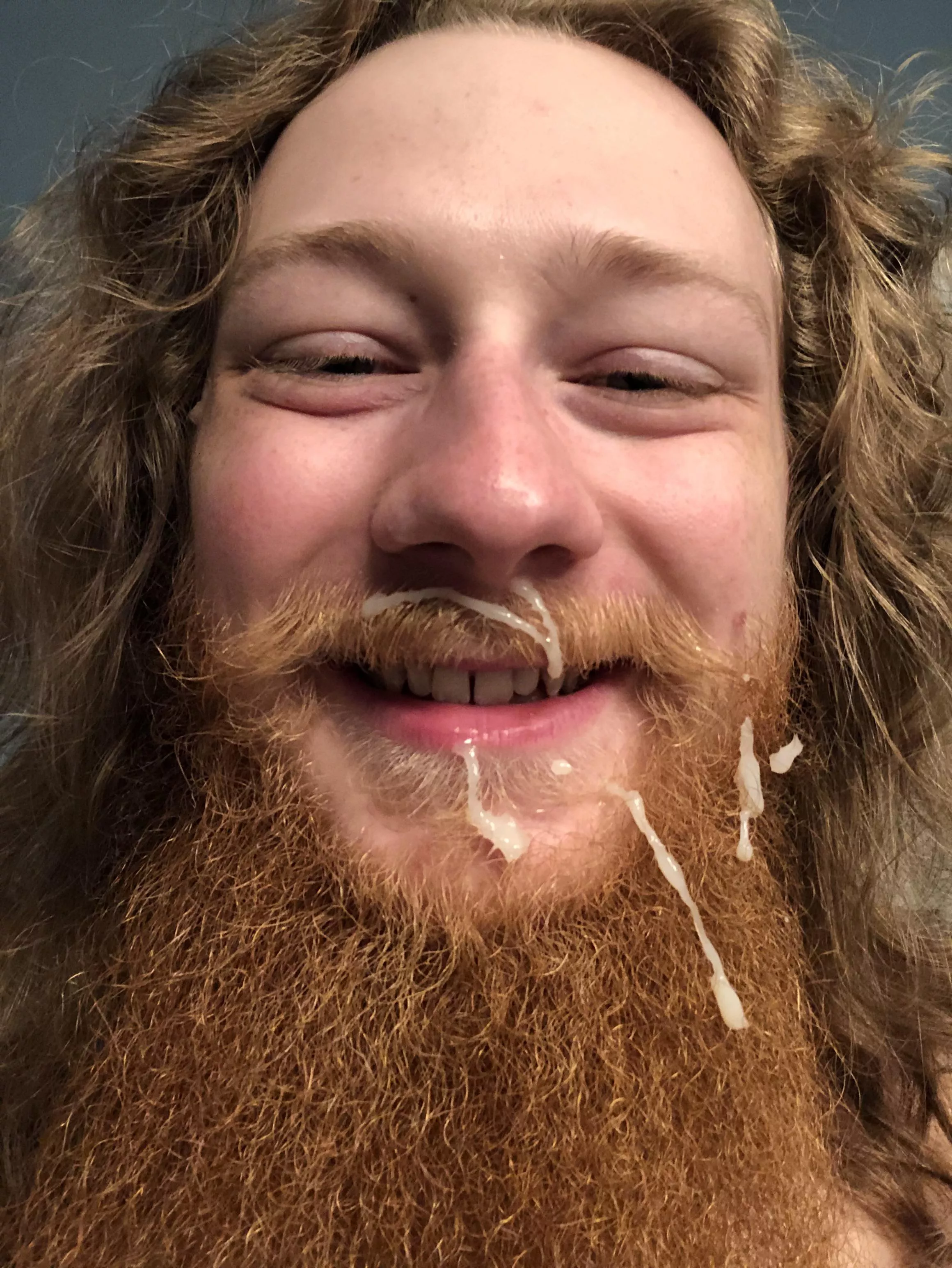 Having a beard means I don’t miss out on any cum