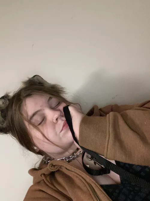 I have to use a prong collar since I’m a bad girl 🔥😈