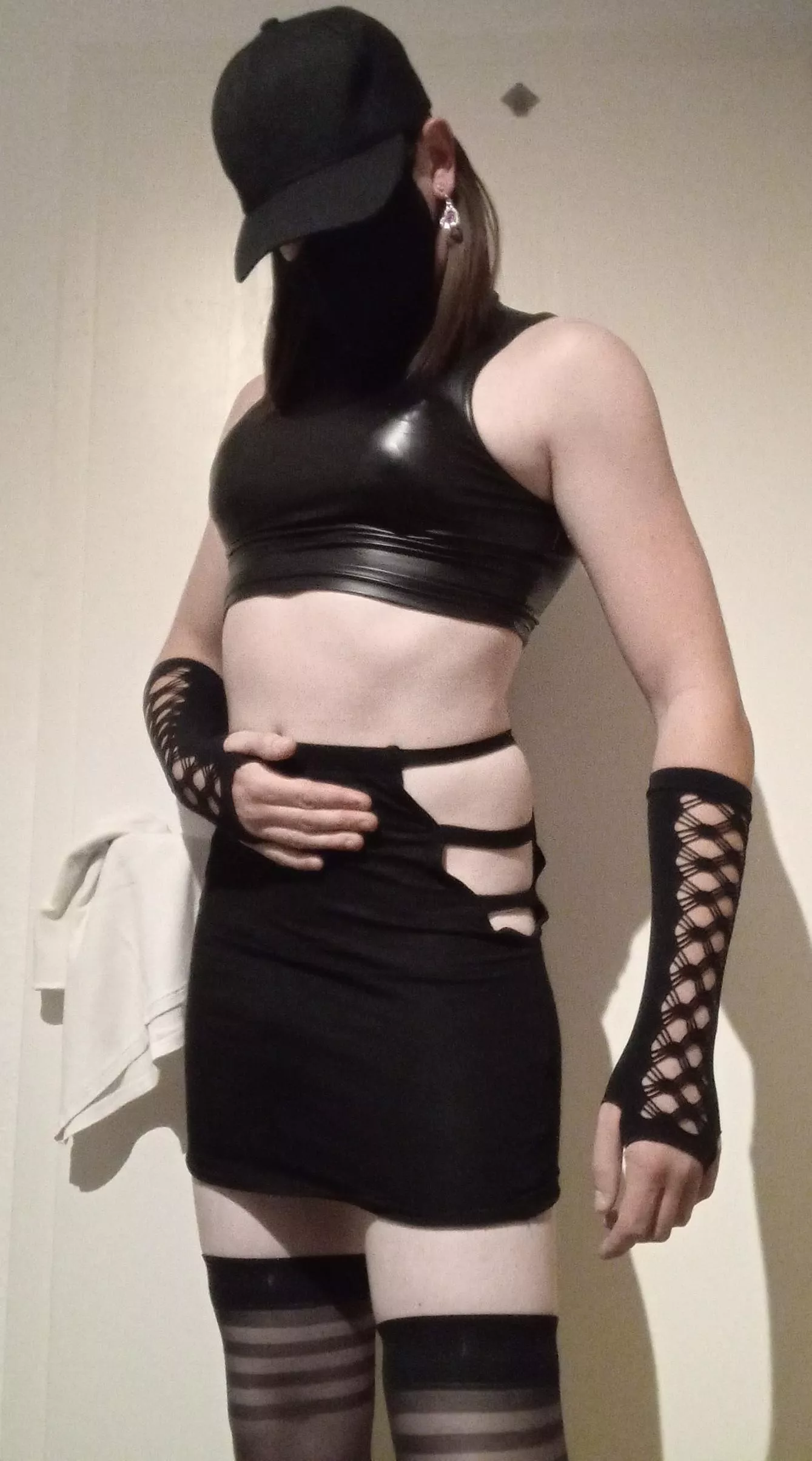 i love the new outfit i got 🥰 i'm just in love with black 🥰