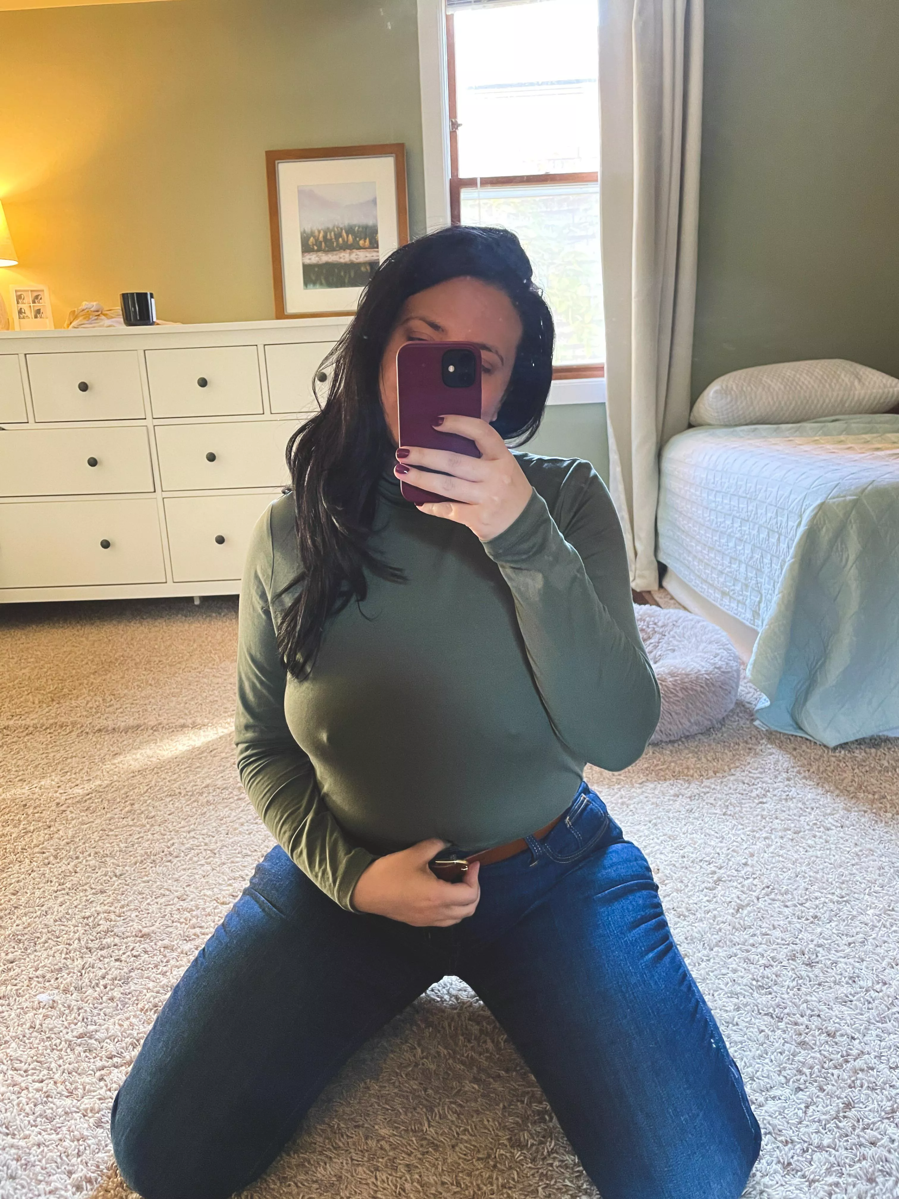 what you see when you’re next to me in the school drop off line