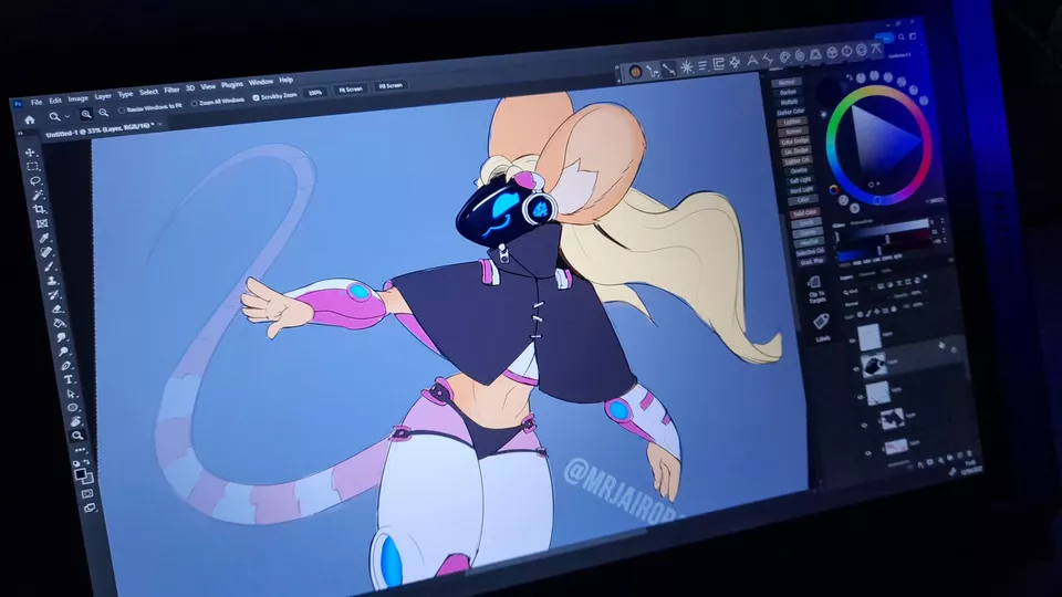 WIP PROTO MICEEE 🐭 (art by me @MrJairorate on twitter)