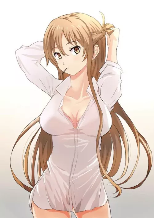 W-why’d you come in?! You should’ve knocked first..