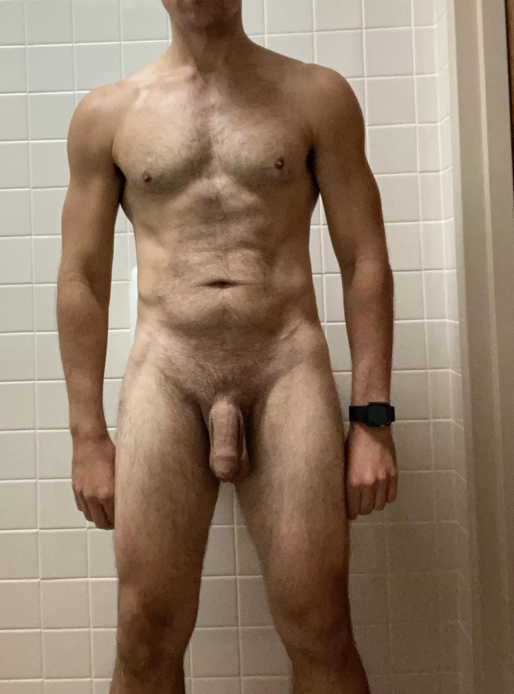34 (m) 5ft 11inches. 179lb. Did a little manscaping. Just a buzz really