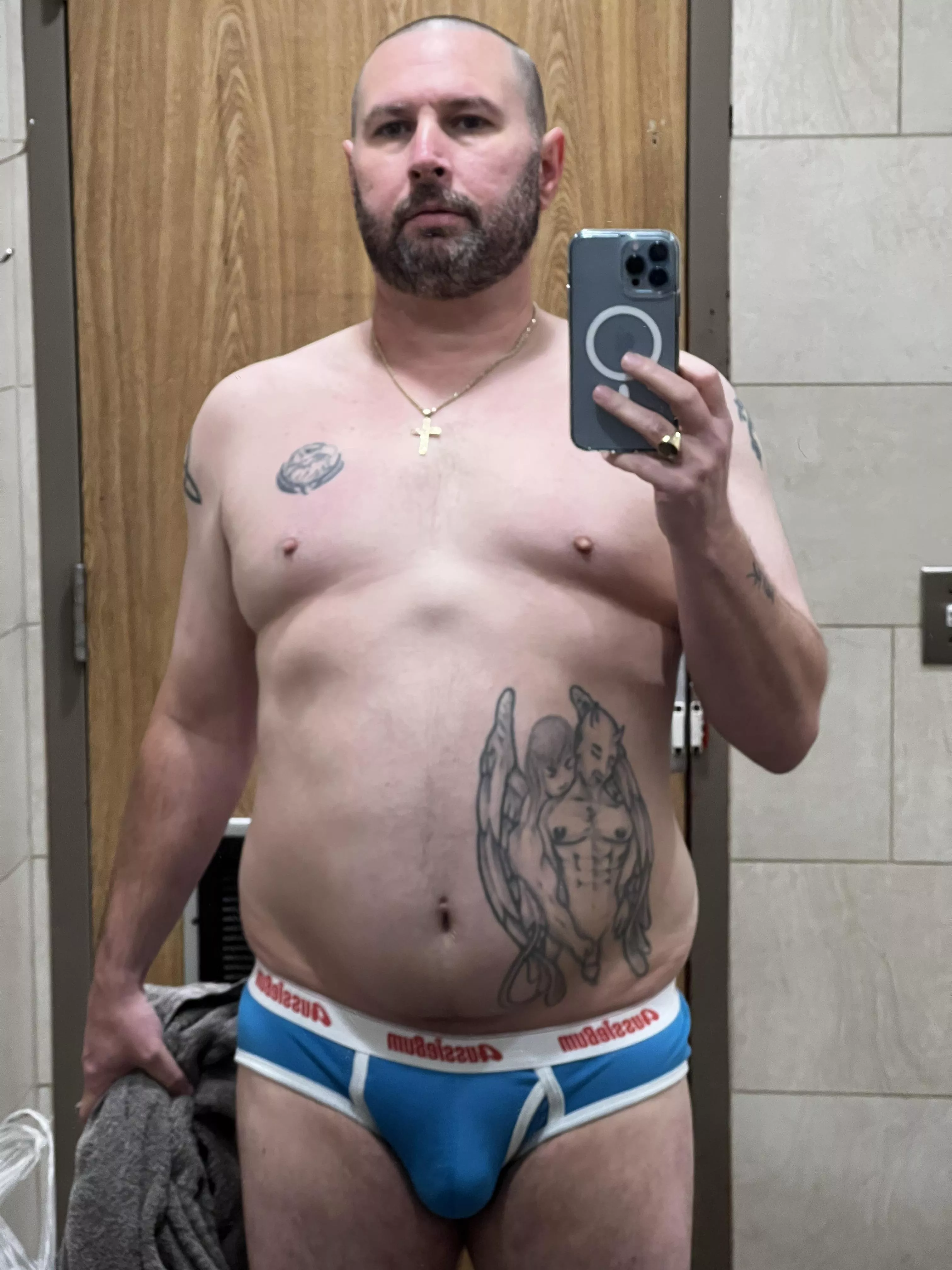 All clean. Anyone wanna join me in the truck stop shower?