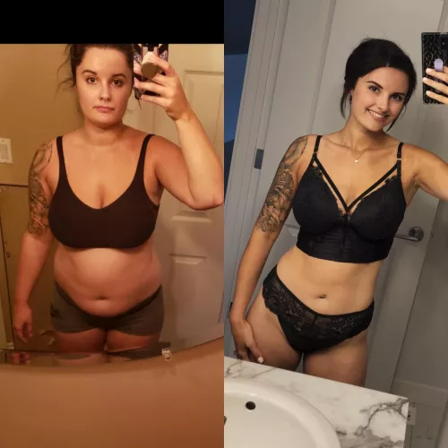 [F] 215lbs > 143lbs =72 lbs down! 1 year and 4 months!