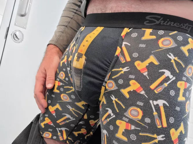 Firemen always bring the right tool for the job...