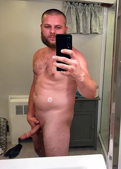 how's my cock 😅 nervous