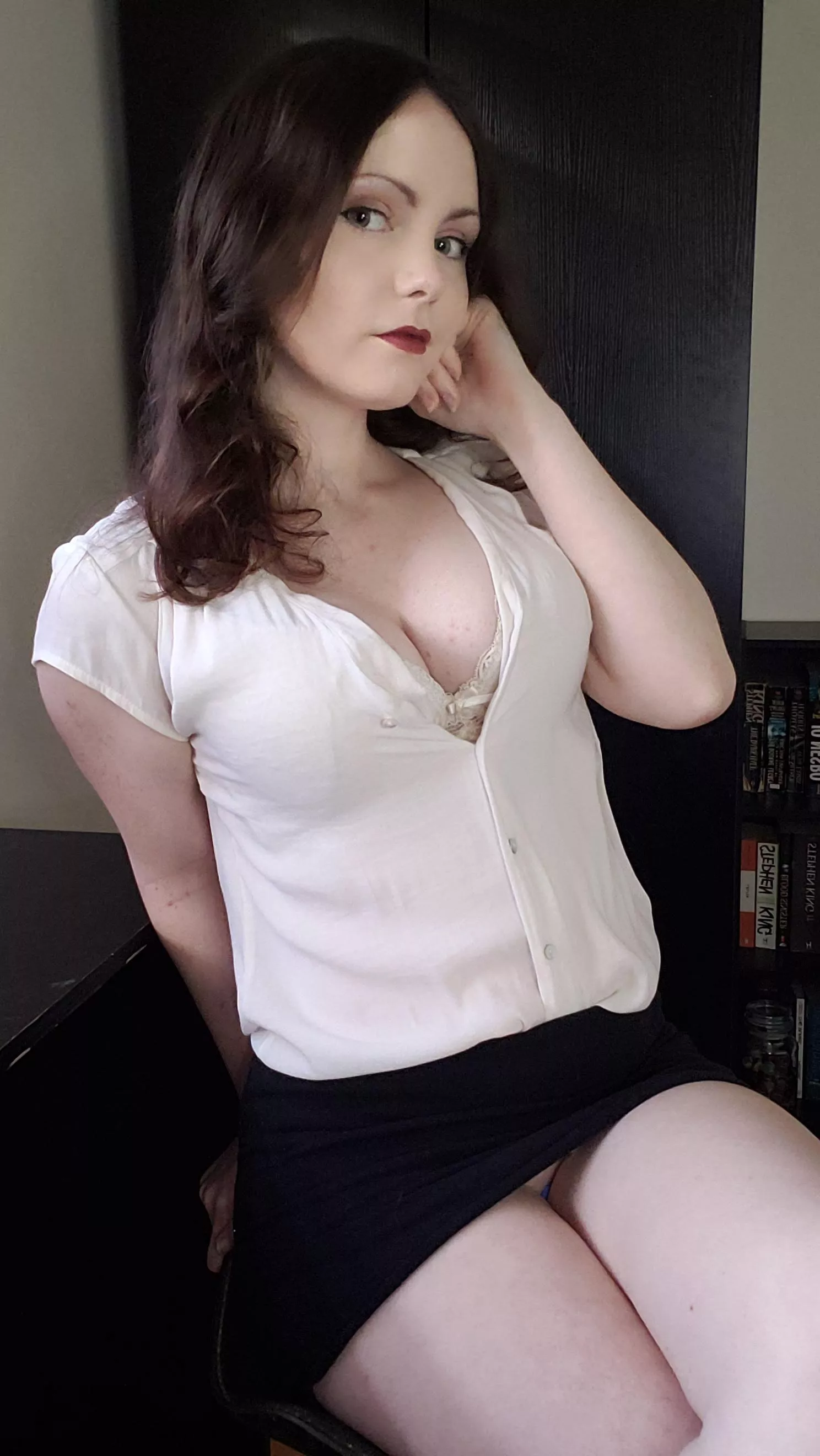 I don't think we'd get much work done if I was your secretary