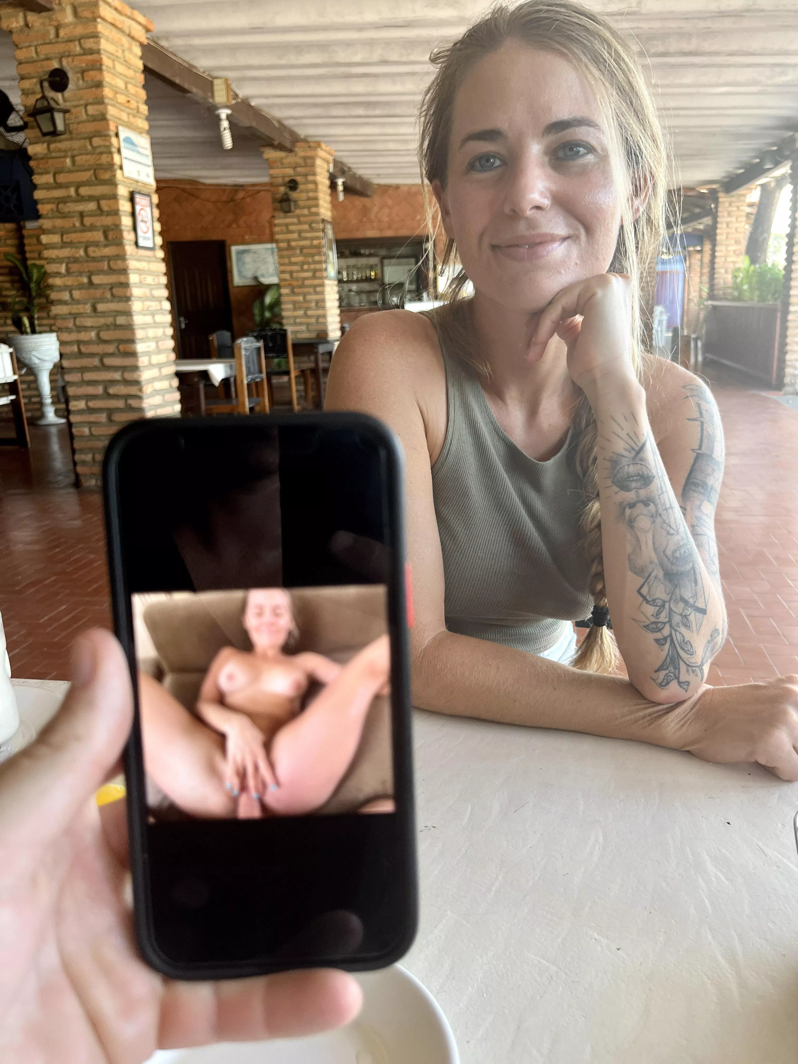 I may be a lady outside but not in closed doors