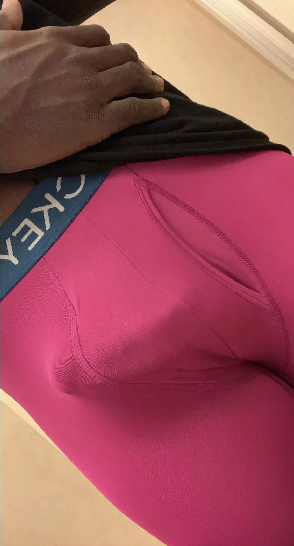 I think he wanted to come out…