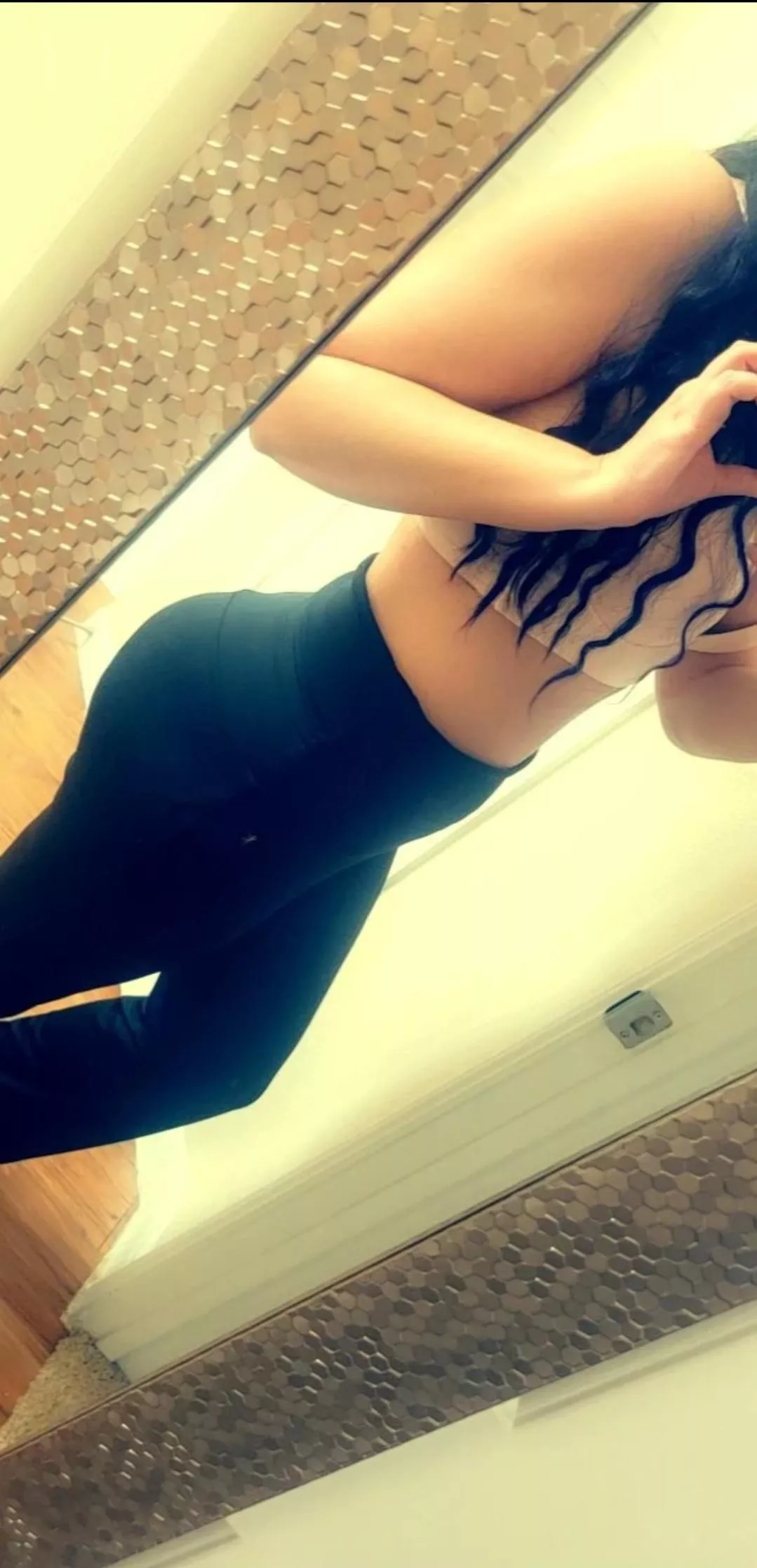 Knock me up, so I can go to the gym with a pregnant belly