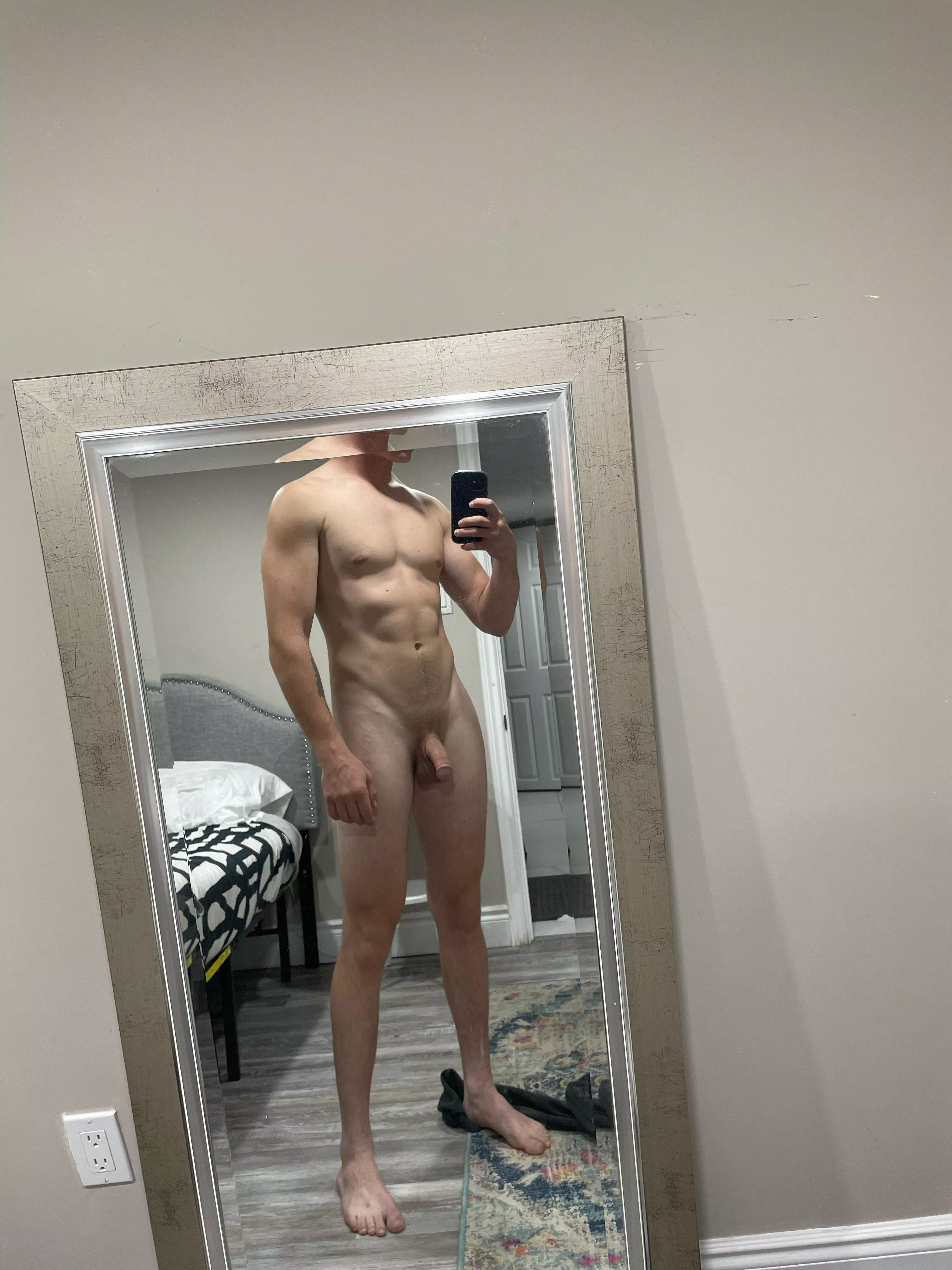 (m) girls what do you think? haven’t been to the gym lately, is my body still attractive
