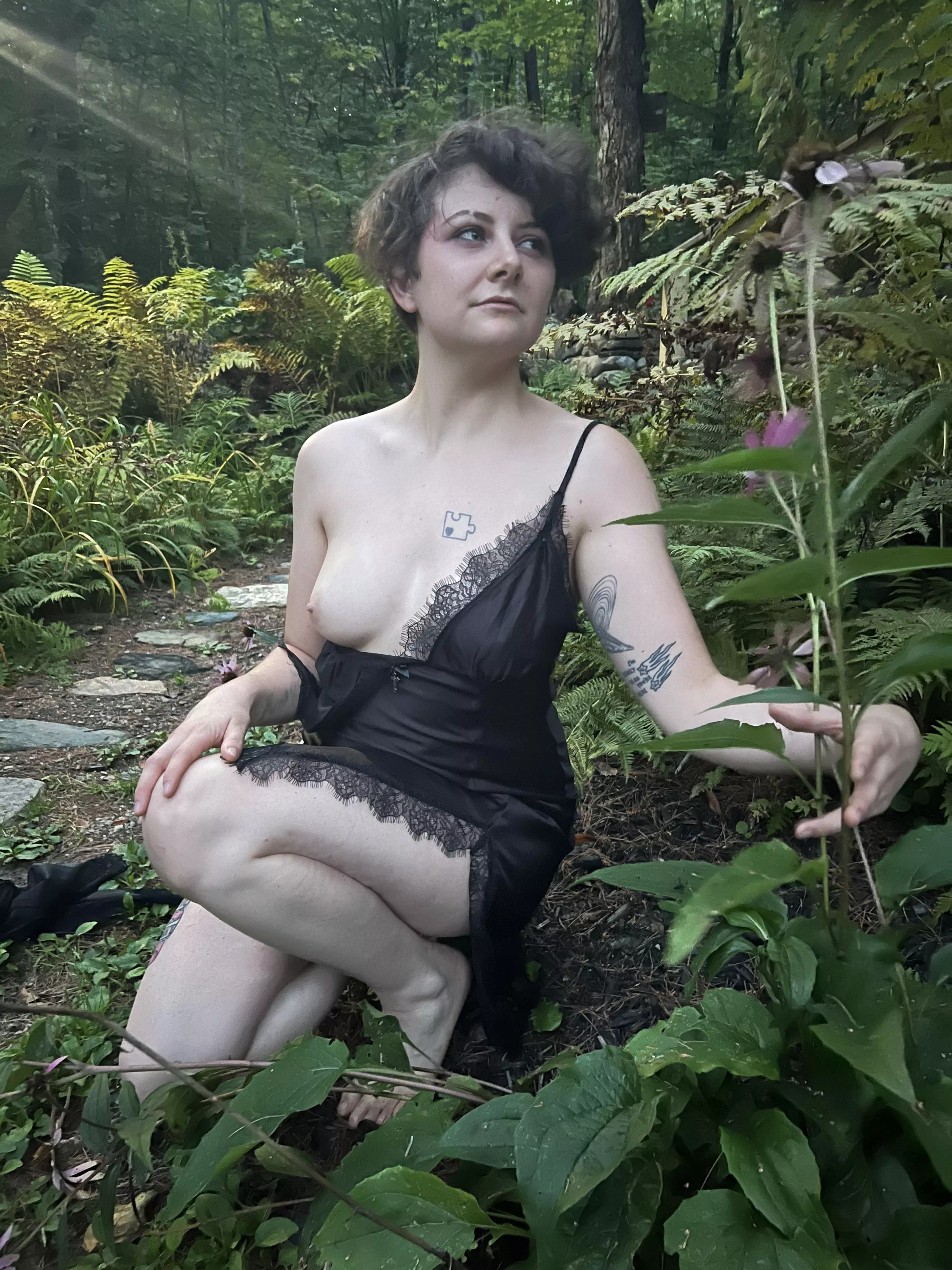 My hairs finally getting long enough to get a good grip on