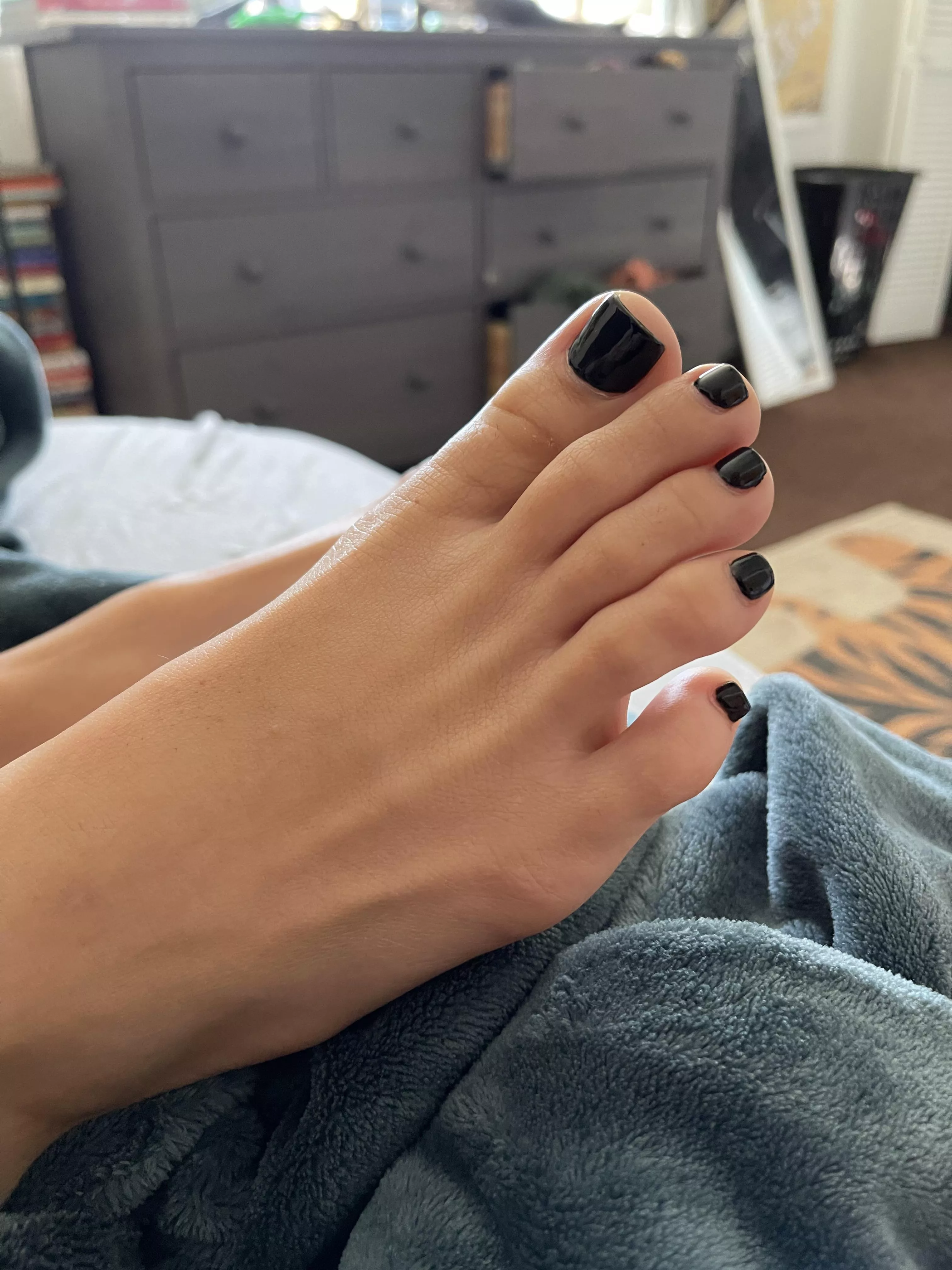 The view you see right before I make you suck my toes