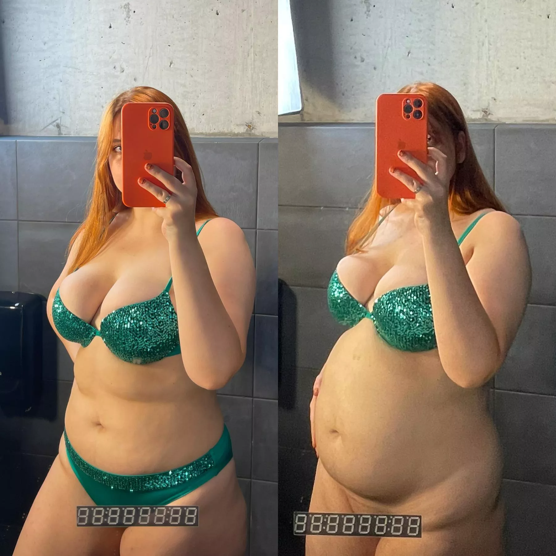 Water enema inflation 🤰💦 Looks and feels wonderful 🥰