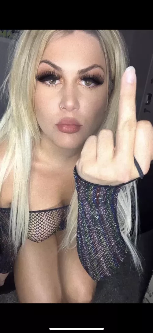 You don’t have to like my personality, you like my boobs.