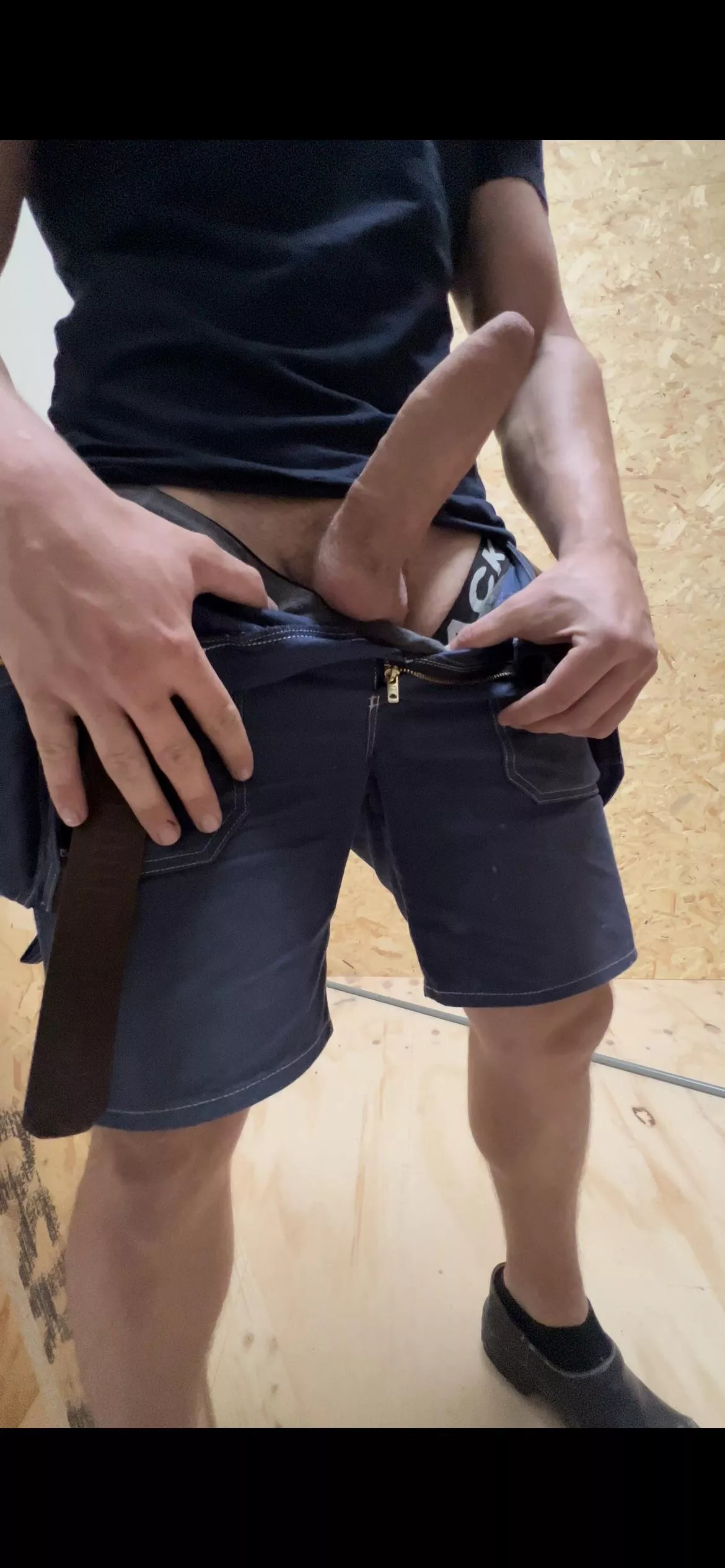 Alone at work today! Up for some fun?😜