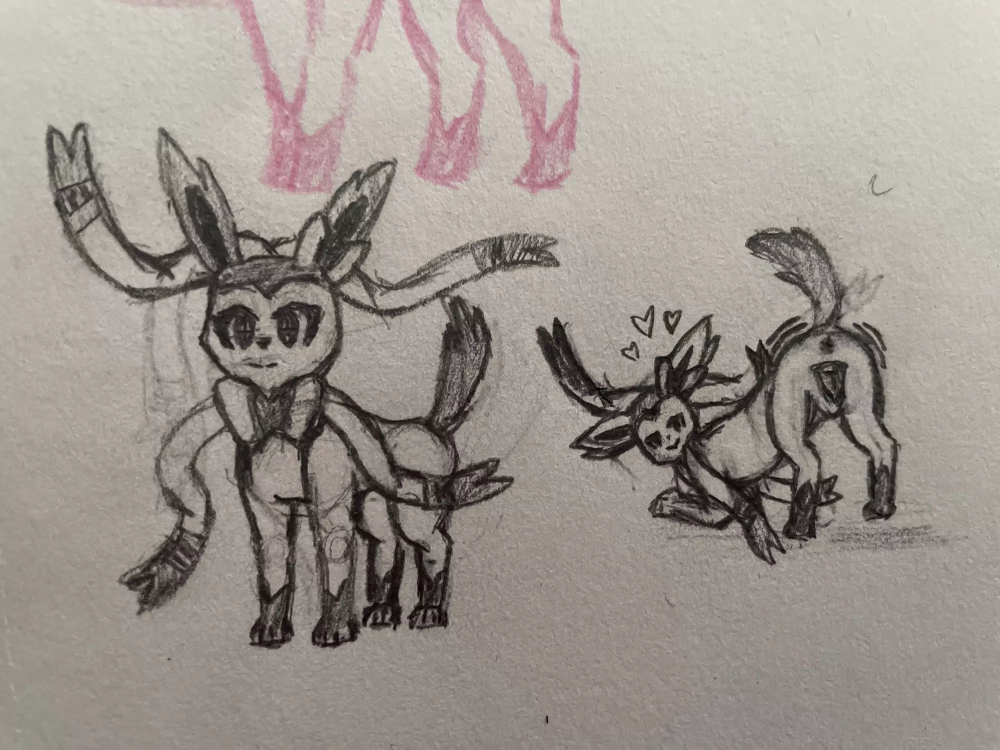 [F] first time drawing a sylveon ever, i think i did oki ^^ opinions? (OC)