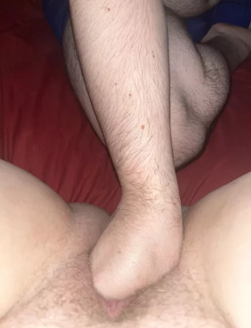 First try at being fisted… this is as deep as I could go