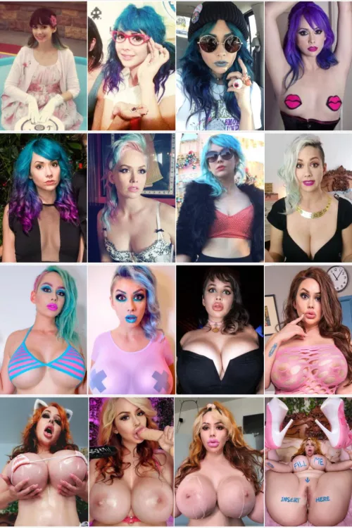 I can't believe how much my hair has changed over the years! 🥰