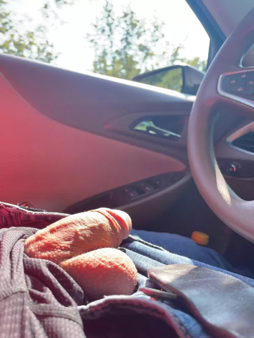 I like to think of my balls as my cocks pillow