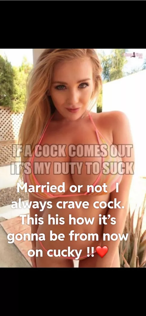 If it comes out I’m gonna suck it