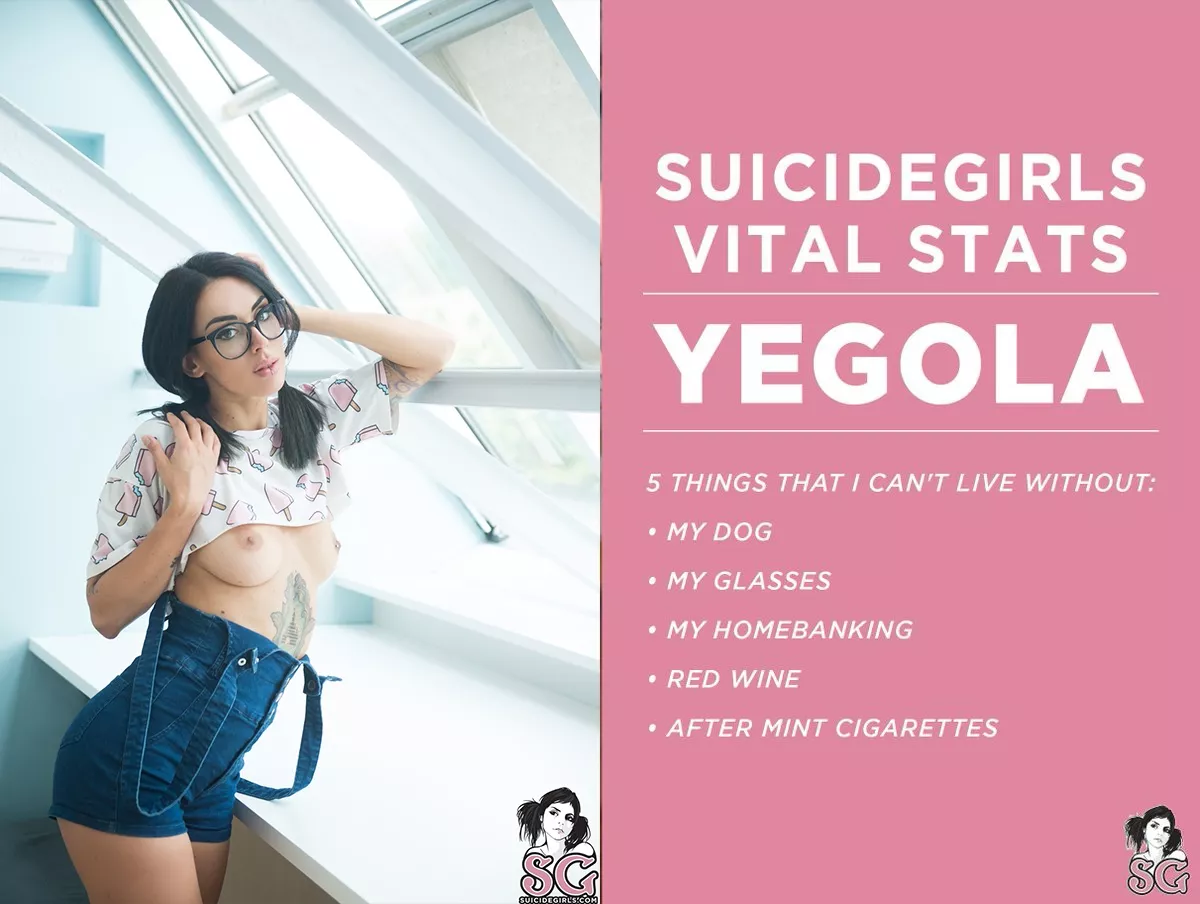 Learn more about Yegola on SuicideGirls! ✨
