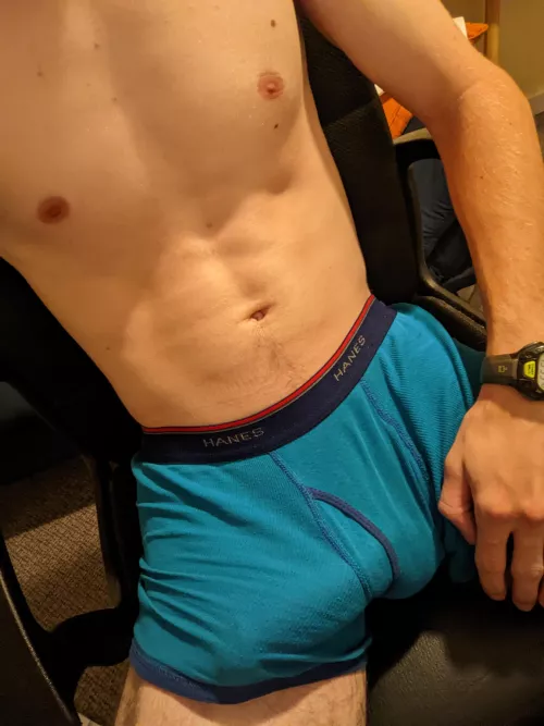my boxers won't hold it, would you?