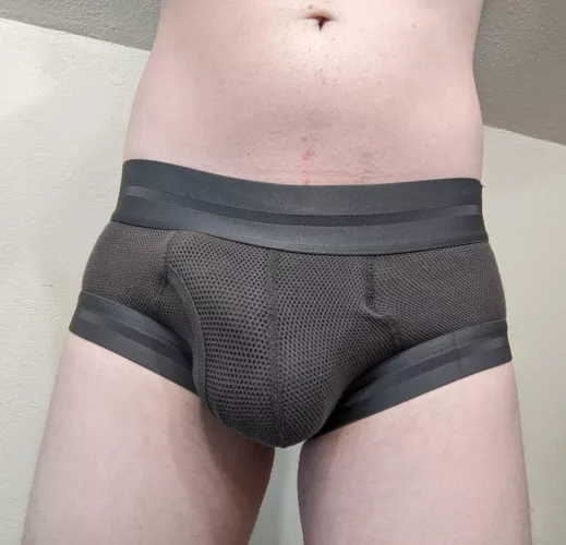 my first mesh underwear 😁