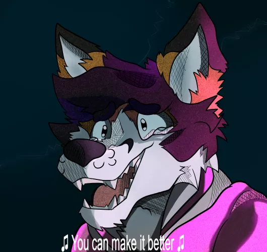 Starting with tonight... 'Cause you... You can make a change.. ( art : anubiscs )