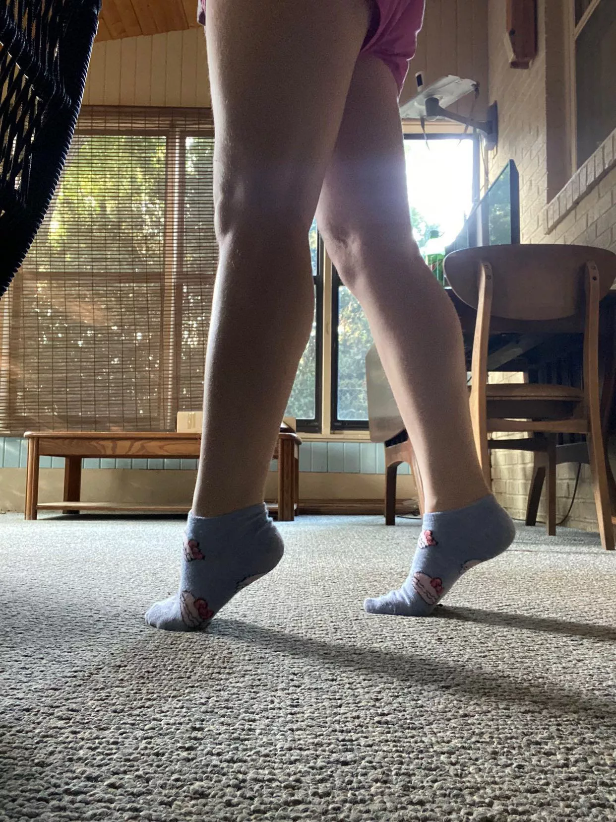 Wanna watch me dance in my socks daddy?🥰